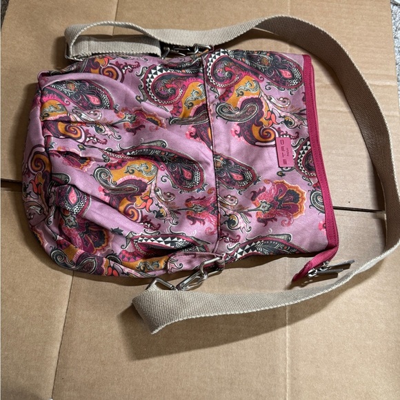 Vintage Etro Pink Paisley Crossbody Bag - Picture 7 of 9